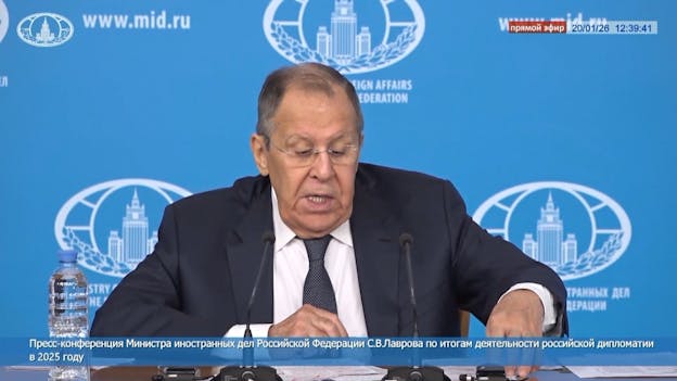 - Grønland er ikke en naturlig del af Danmark, siger Lavrov